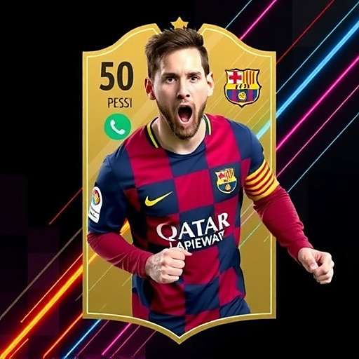 Messi - FIFA Mobile Legendary Player Lionel Messi legendary player card