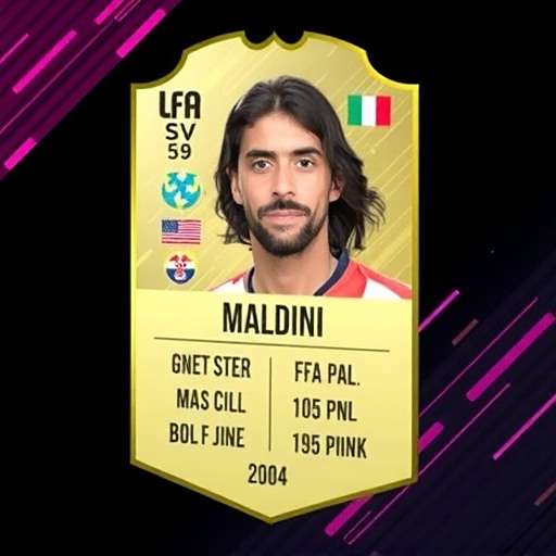 Maldini - FIFA Mobile Legendary Player Paolo Maldini legendary player card
