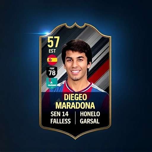 Maradona - FIFA Mobile Legendary Player Diego Maradona legendary player card
